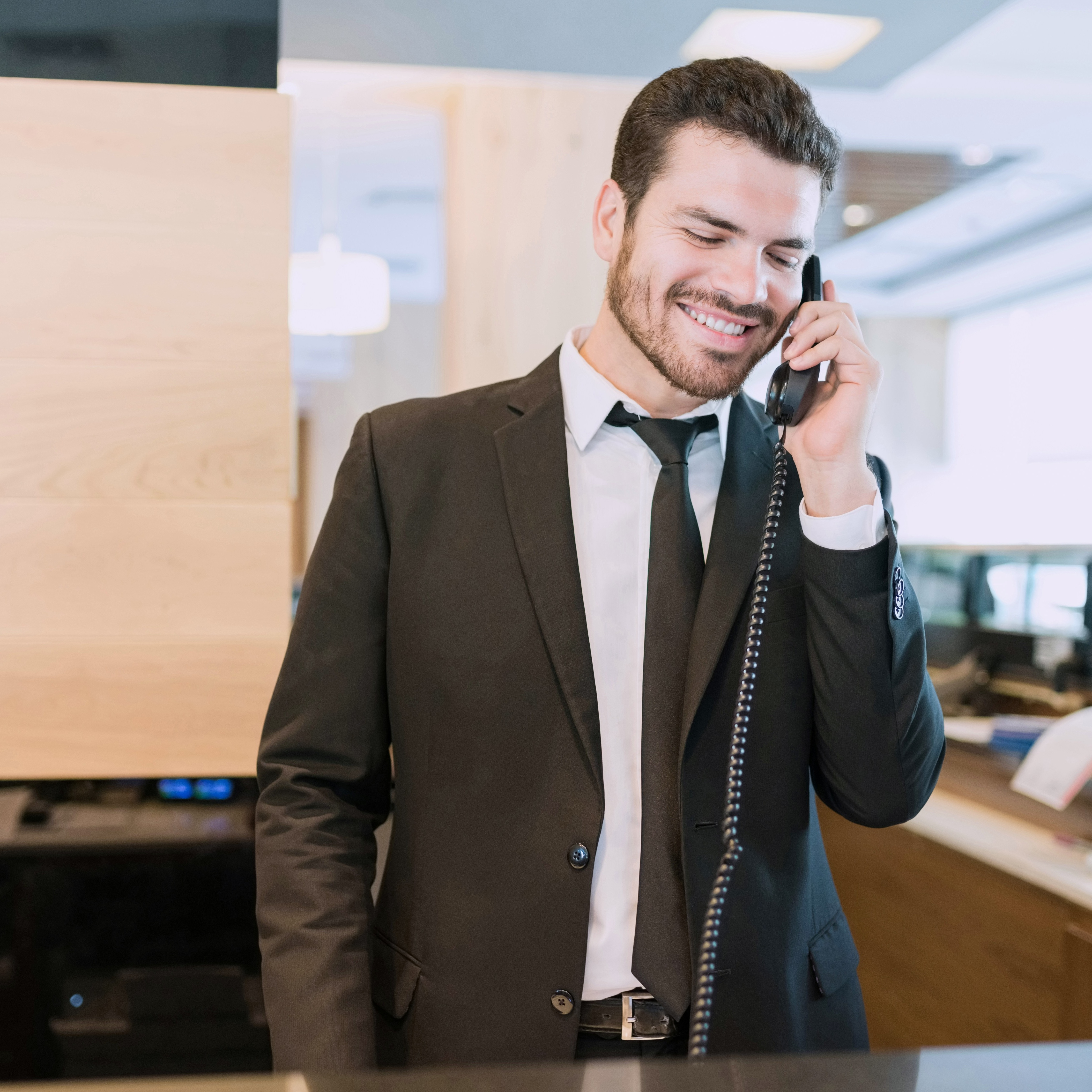 Employee applying a skill in a real conversation